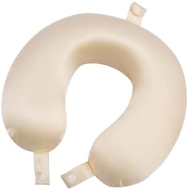 100 Mulberry Silk Neck Pillow for Travel and Comfort