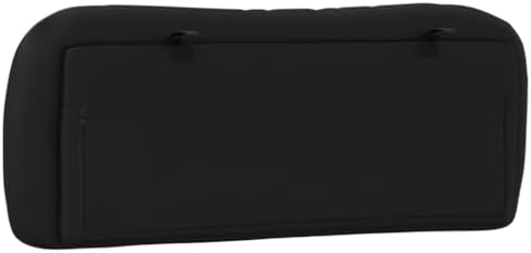 Stylish Faux Leather Headboard Pillow for Comfort