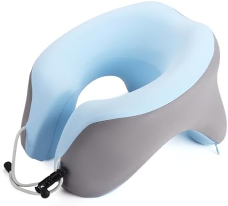 Perfect Ergonomic Travel Neck PillowFor Easy Breathing Neck Support