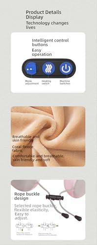 U-Shape Memory Foam Neck Pillow with 4 massage modes