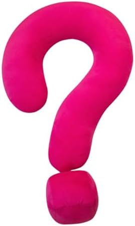 Dopamine Question Mark Pillow for Travelers