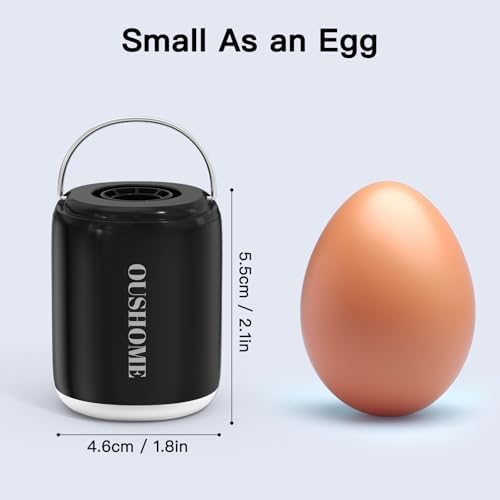 Oushome Ultra-Mini Portable Air Pump with Camping Light