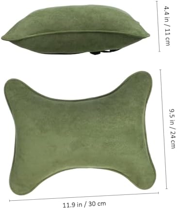 Car Neck Pillow with Faux Fur Support