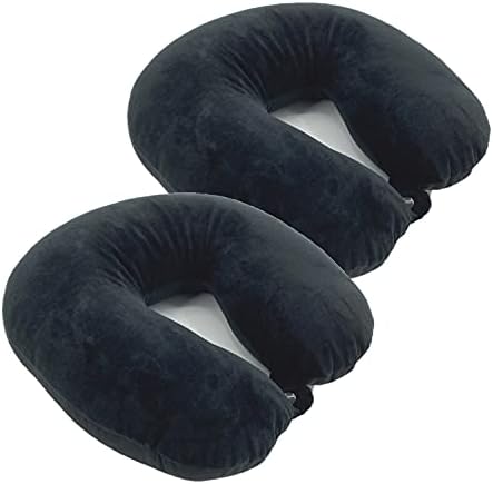 Bookishbunny U-Shape Travel Neck Pillow Black