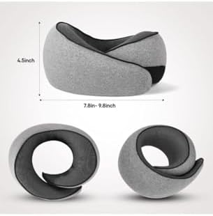 Memory Foam Travel Pillow for Neck Support