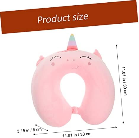 Unicorn U-Shaped Travel Pillow for Adults Kids