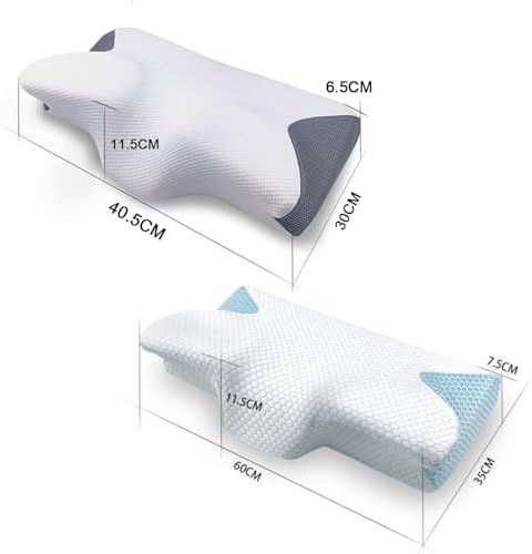 Memory Foam Neck Pillow Ergonomic Design