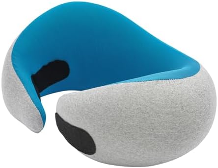 Memory Foam Travel Neck Pillow for Adults Ergonomic Design