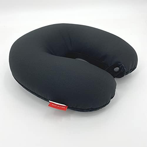 Bookishbunny U-Shape Travel Neck Pillow Black