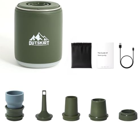 Small compact air pump for camping portable versatile adventurers