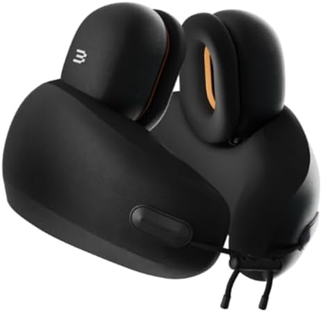 Travel Pillow with Noise Cancelling and Memory Foam Support