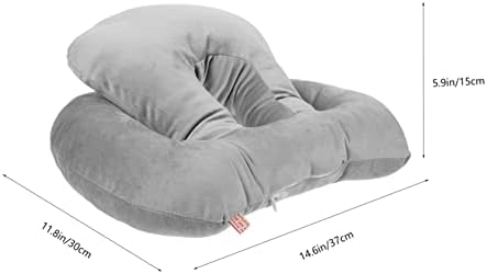 Amosfun Plush Stuffed Nap Pillow for Students