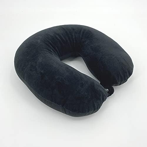 Bookishbunny U-Shape Travel Neck Pillow Black