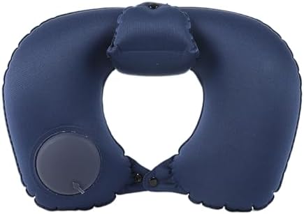 Wuhaus Inflatable Travel Neck Pillow with Cushion and Storage Case