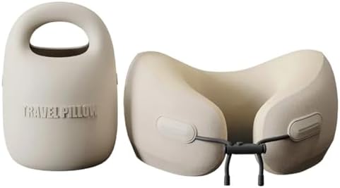 Memory Foam Travel Neck Pillow Airplane Comfort