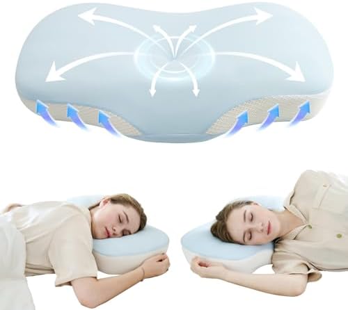 Memory Foam Pillow for Neck and Shoulder Pain Relief