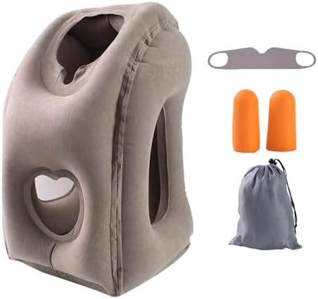 AGEFEREO Neck Pillow for Airplane Travel Support