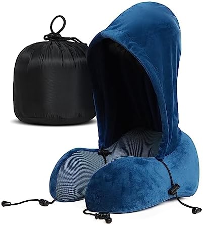 Hooded Travel Neck Pillow