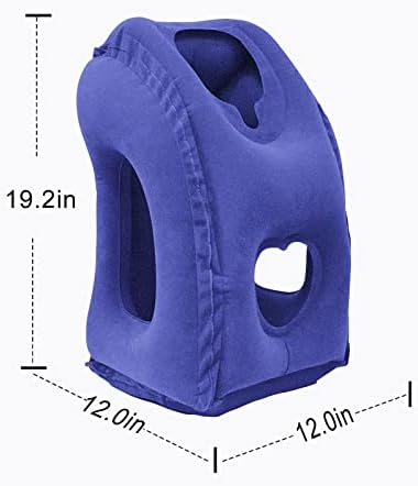 Inflatable Flight Pillow - Ergonomic Design