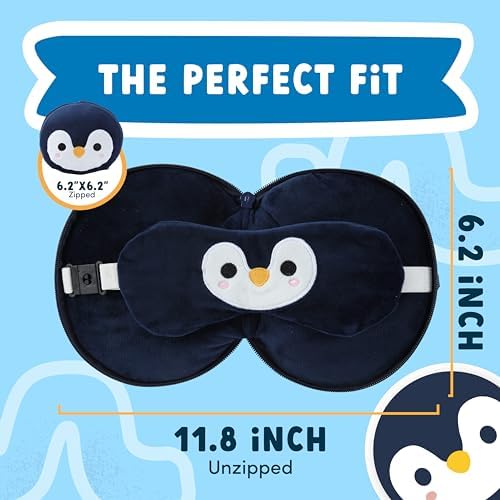 ecoZen Travel Pillow Set with Eye Mask
