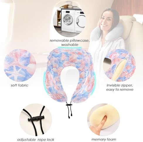 ALAZA Neck Travel Pillow Perfect Neck Support for Travel