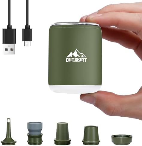 Small compact air pump for camping portable versatile adventurers