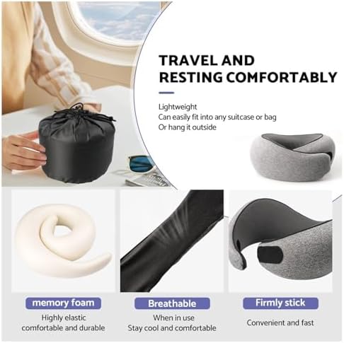 Perfect Travel Pillow for Airplanes Offices and Cars