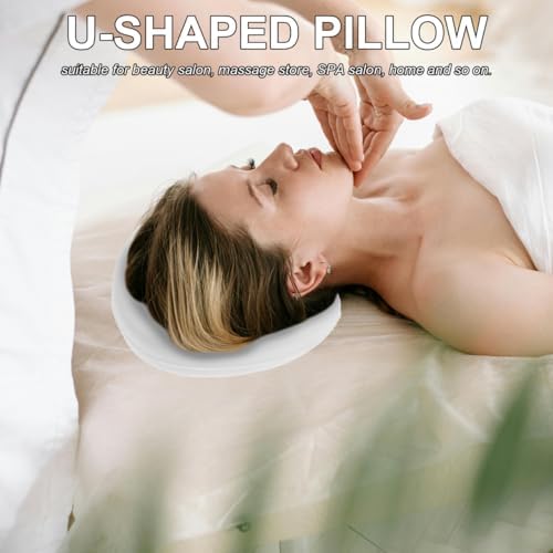 Memory Face Cushion Pillow for Neck Relief Rechargeable