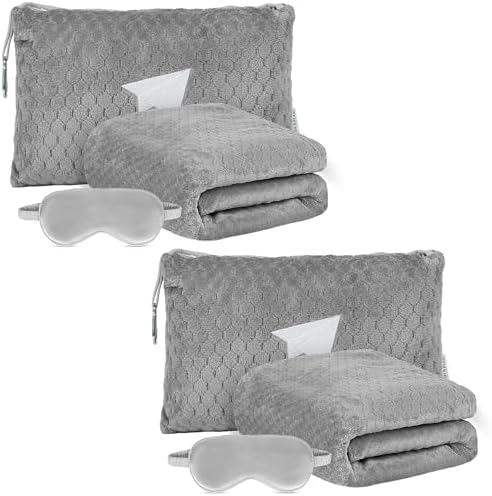 Travel Blanket Pillow