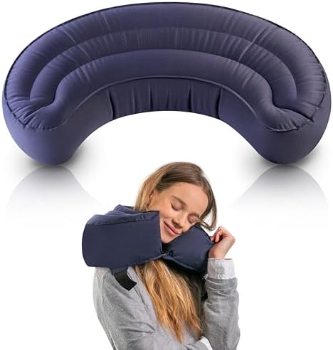 Air Bow Comfortable Travel Pillow - Airplane Neck Support