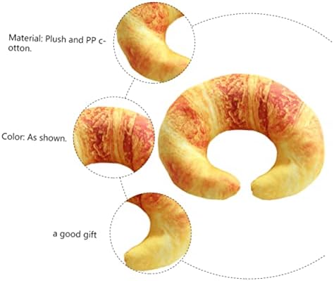 Homoyoyo 1pc Bread Pillow Neck Support Pillow U Neck Pillow