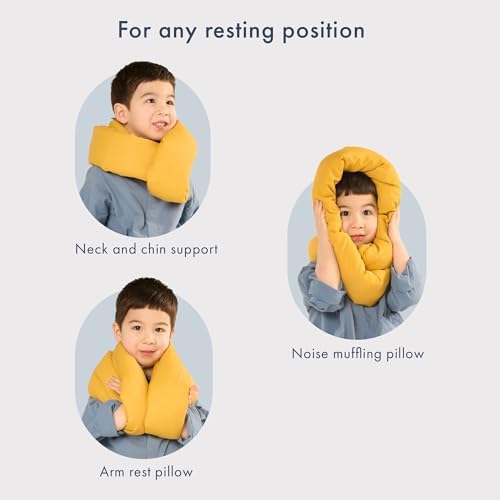 Huzi Infinity Pillow Mini - Portable Travel Pillow for Kids