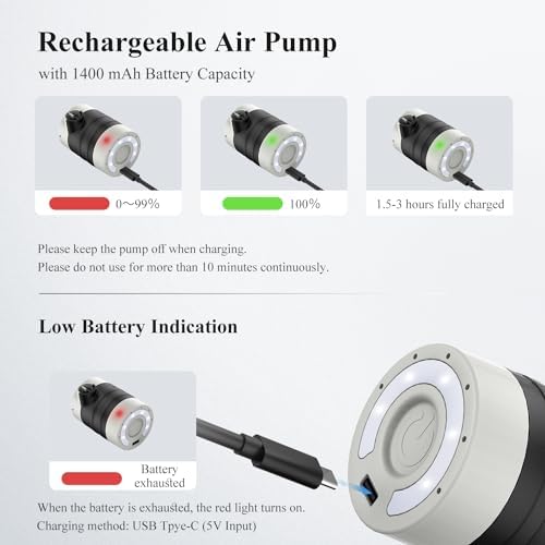 Convenient Outdoor Camping Air Pump
