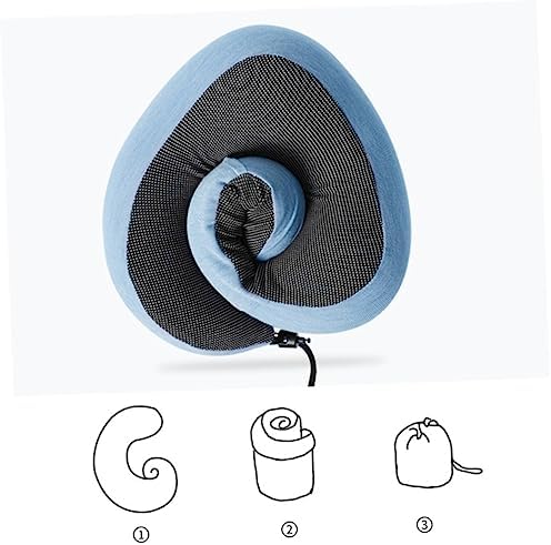 Cotton Neck Pillow for Comfort and Support Travel Computer Use