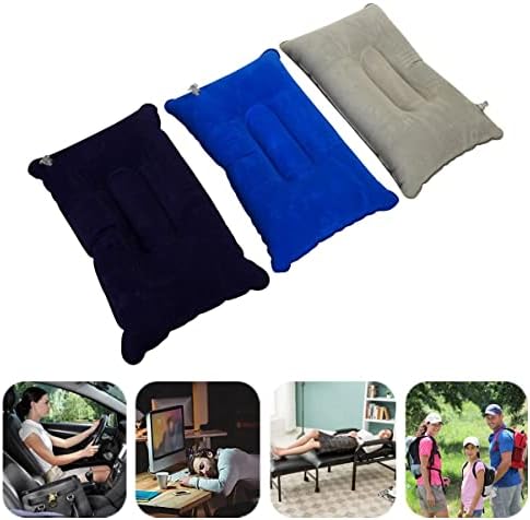 Ergonomic 3-Piece Travel Pillow Set