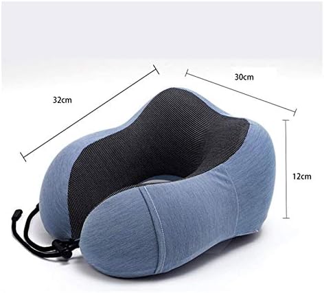 Travel Pillow with Memory Foam and Washable Cover