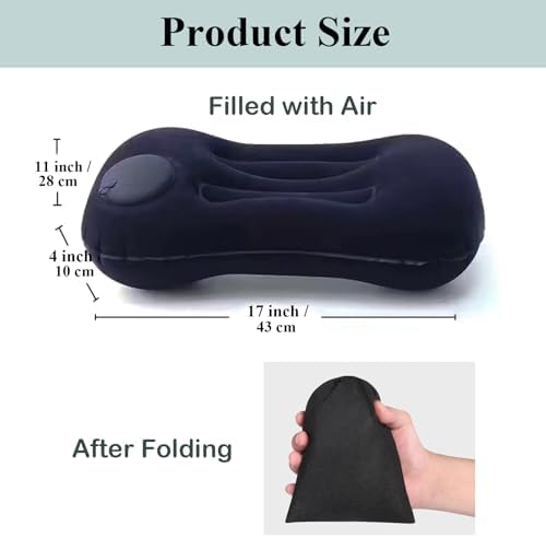 Discreet Lightweight Travel Pillow for Camping and Hiking