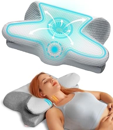 Adjustable Memory Foam Neck Pillow