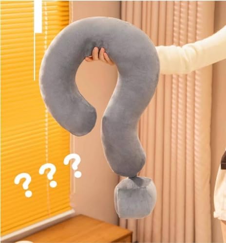 Dopamine Question Mark Pillow for Travelers