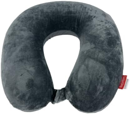Bookishbunny Memory Foam U Shaped Travel Pillow for Neck Support