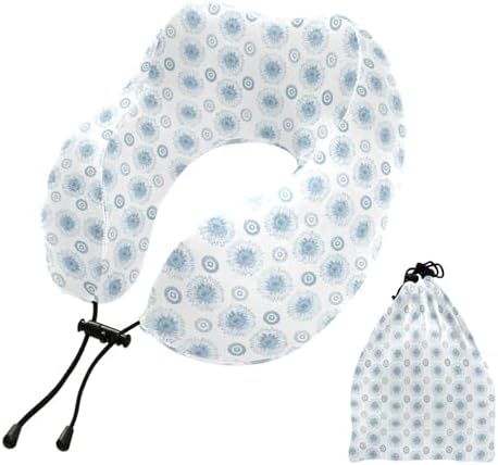 ALAZA Memory Foam Neck Pillow - Washable Portable