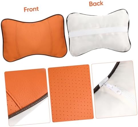 HONMEETNeck Pillow Car for Safety Comfort 2pcs Universal Fit Cervical Pillow