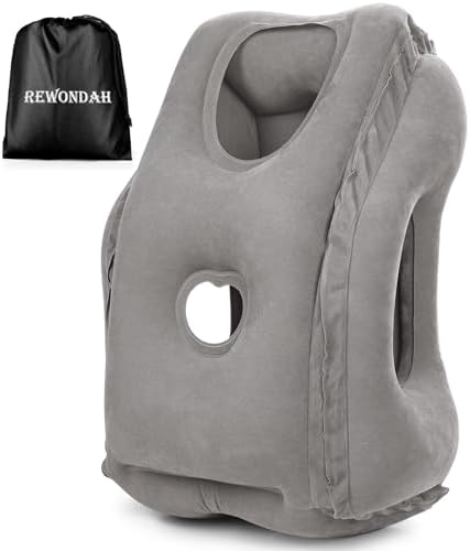 Rewondah Inflatabletravel Pillow for Airplanes