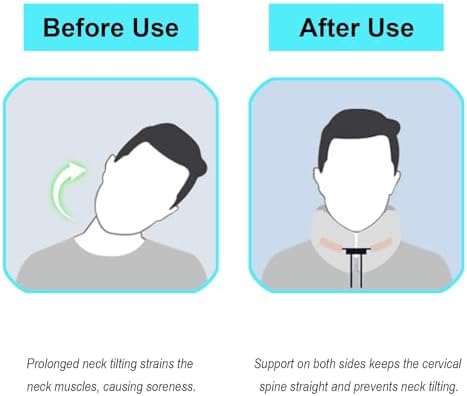 Neck Pillow for Traveling Soft Comfortable Ergonomic Design