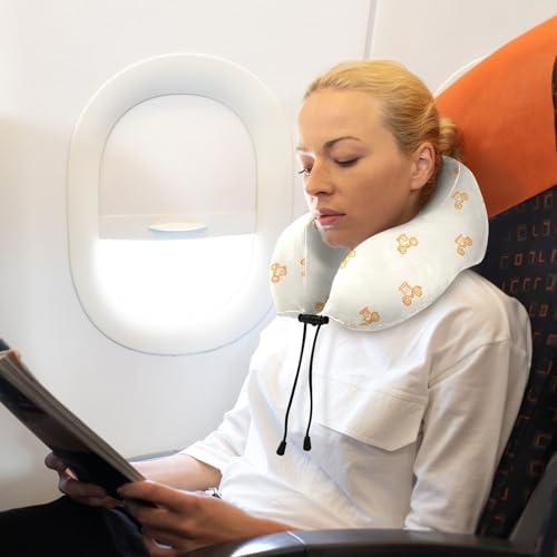 ALAZA Neck Travel Pillow for Comfortable Sleep on Flights and Trips