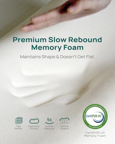 Adjustable Memory Foam Pillow for Neck Pain Relief