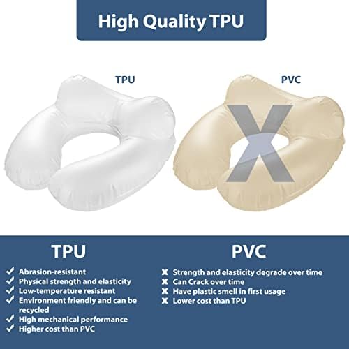Travel Neck Pillow Inflatable Comfy for Every Trip