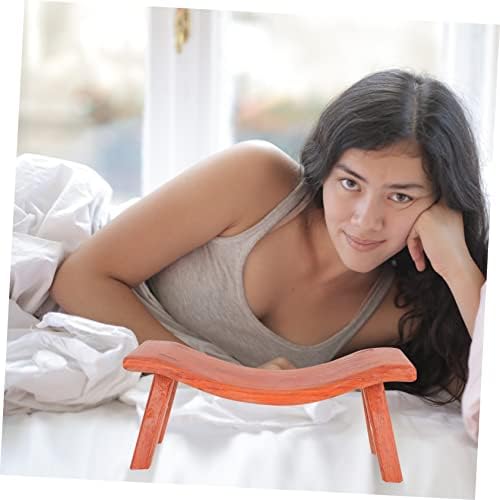 Ergonomic Wooden Pillow for Neck Support Sleep