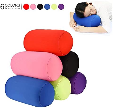 Microbead Roll Neck Pillow - Comfortable Support for Your Sleep