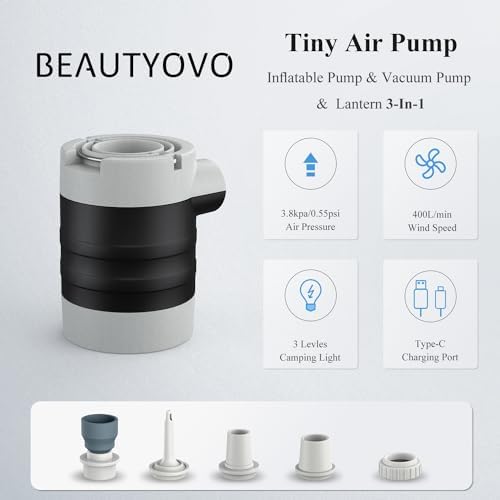 Convenient Outdoor Camping Air Pump